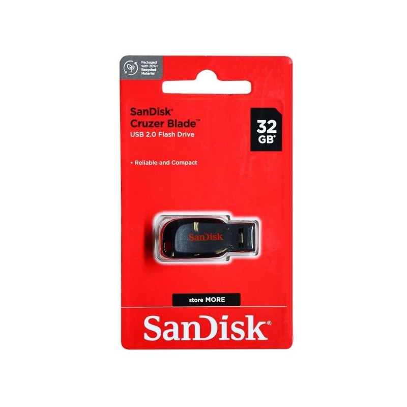 32 GB USB key - SanDisk - Cruzer Blade