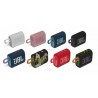 JBL Go 3 waterproof Bluetooth speaker with heavy, intense bass